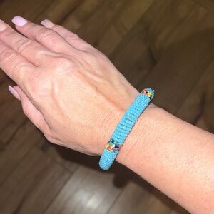 Vintage Turquoise/Multicolored beaded bracelet never worn